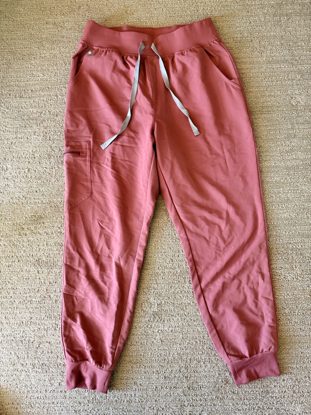 FIGS Mauve High Waisted Zamora Jogger Scrubs